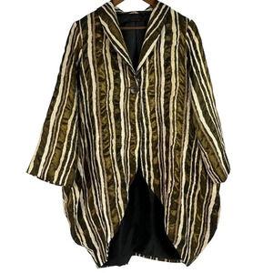 Women's Jacket Blazer Boho Art-to-Wear Mixed-Media Bo Ccu Ra NO SIZING